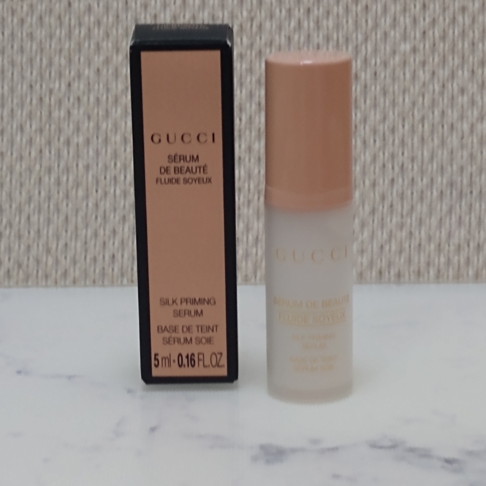 Gucci Silk Priming Serum Mini Travel Size .16 Oz/5 mL New In Box